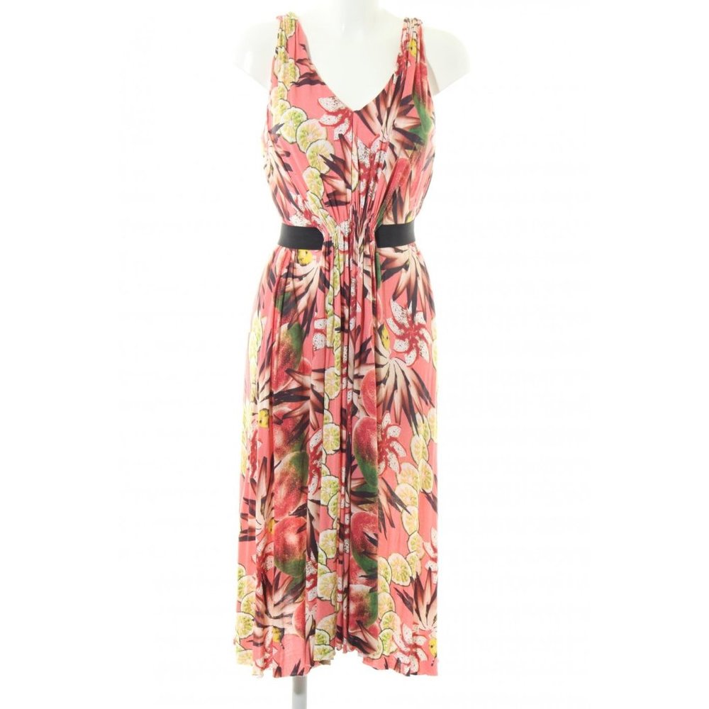 & OTHER STORIES Tropical Fruit Print Midi Dress